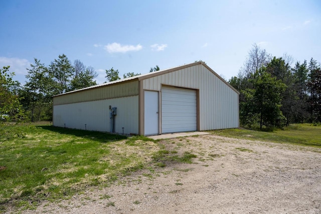 N9656 19th Ave, Necedah, WI 54646 - view of detached garage