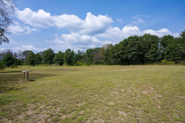 N9656 19th Ave, Necedah, WI 54646 - view of yard with a wooded view
