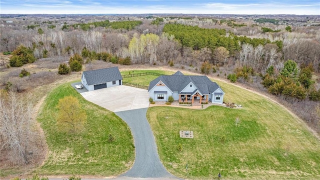 438 Highland Vw, Houlton, WI 54082 - birds eye view of property