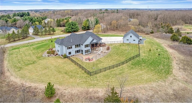 438 Highland Vw, Houlton, WI 54082 - aerial view