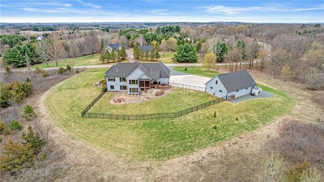 438 Highland Vw, Houlton, WI 54082 - drone / aerial view