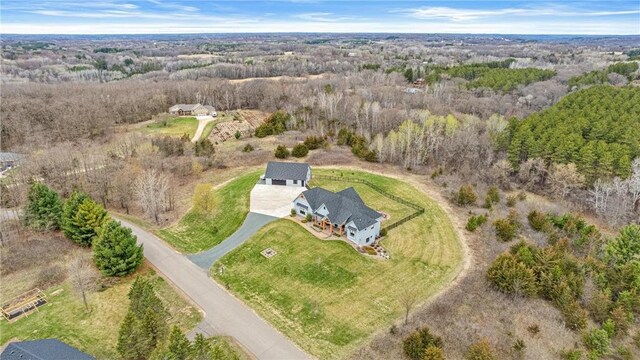 438 Highland Vw, Houlton, WI 54082 - bird's eye view