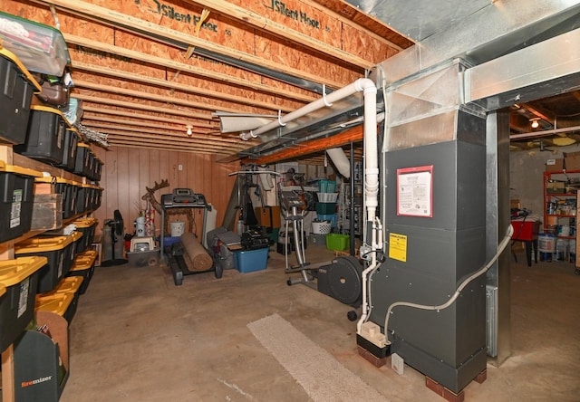2855 N Shore Dr, Delavan, WI 53115 - view of unfinished below grade area