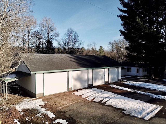 N10444 N Horseshoe Rd, Tomahawk, WI 54487 - view of garage