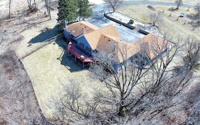 W590 Kearney Rd, Burlington, WI 53105 - aerial view