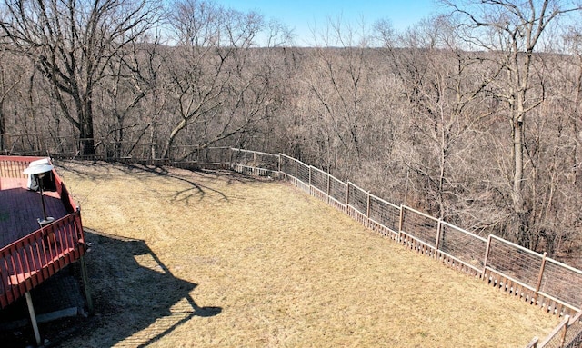 W590 Kearney Rd, Burlington, WI 53105 - view of yard with a rural view, a view of trees, and fence