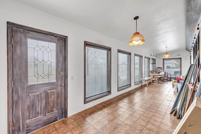 3237 Mill Rd, Greenleaf, WI 54126 - foyer entrance with vaulted ceiling