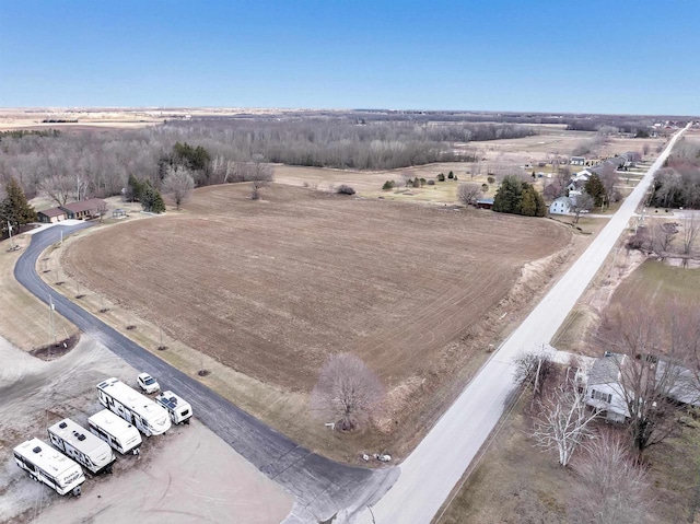 3237 Mill Rd, Greenleaf, WI 54126 - birds eye view of property with a rural view