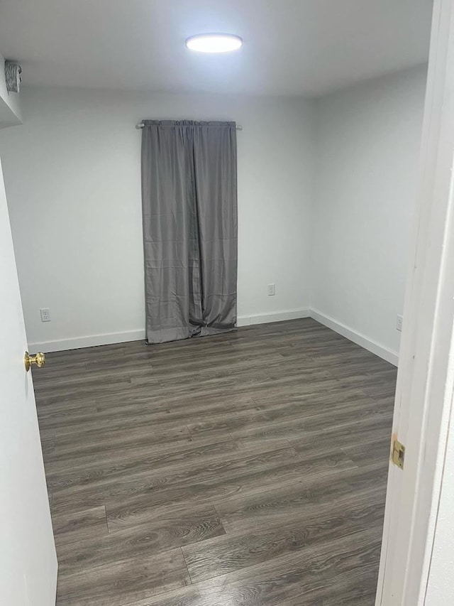 25290 Foothill Ave, Tomah, WI 54660 - empty room with baseboards and wood finished floors