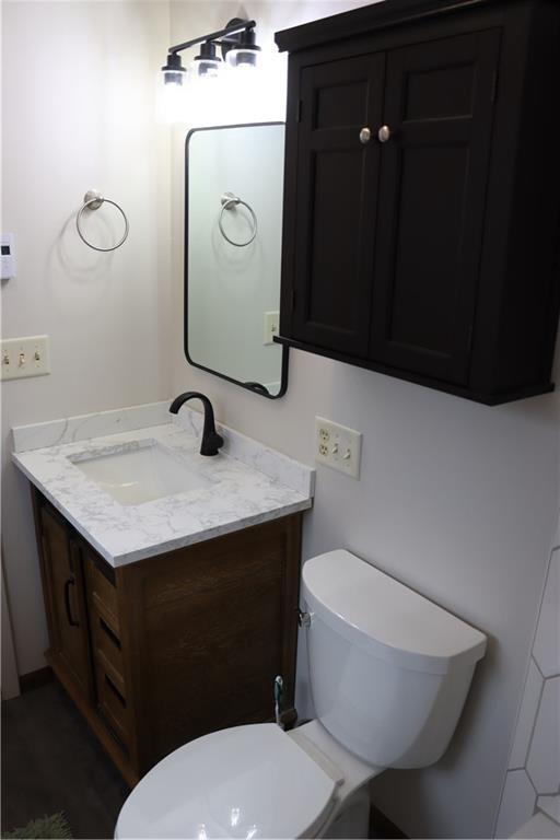 28942 Spring Green Way, Danbury, WI 54830 - bathroom featuring toilet and vanity