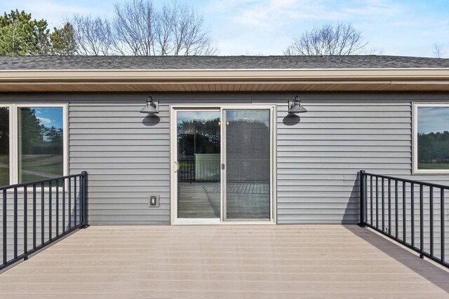 N1647 21st Ave, Wautoma, WI 54982 - view of deck