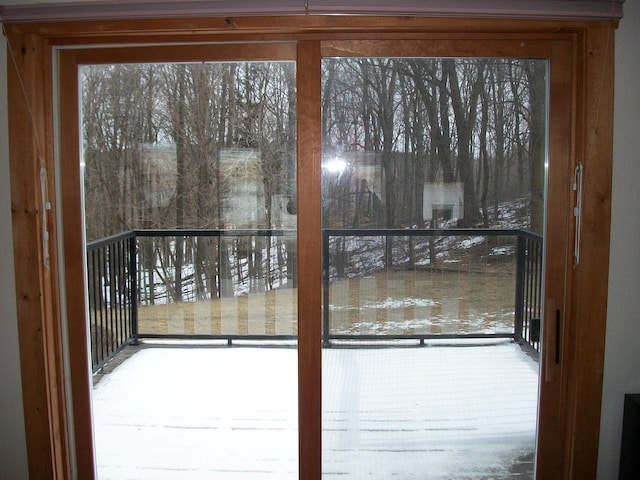view of doorway