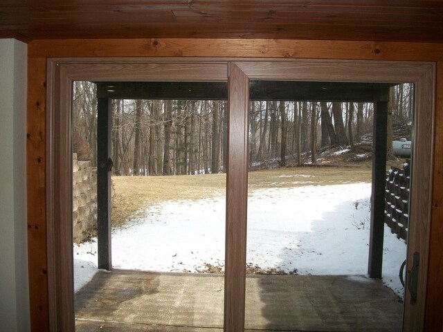 view of entryway