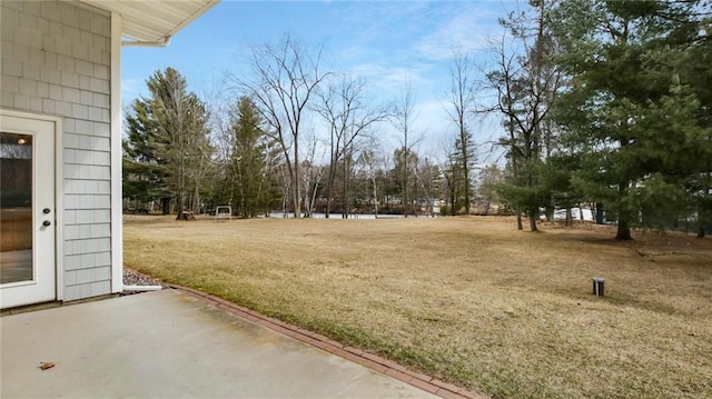 27183 250th St, Holcombe, WI 54745 - view of yard featuring a patio area