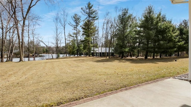 27183 250th St, Holcombe, WI 54745 - view of yard with a water view