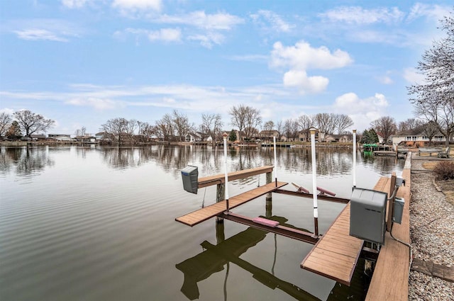 2015 Hickory Ln, Oshkosh, WI 54901 - dock area featuring a water view