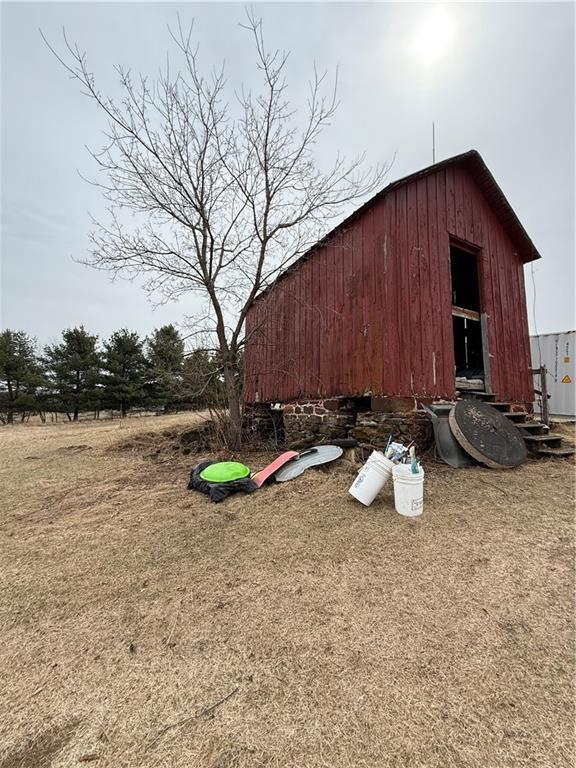 W1797 County Road A, Mindoro, WI 54644 - view of barn