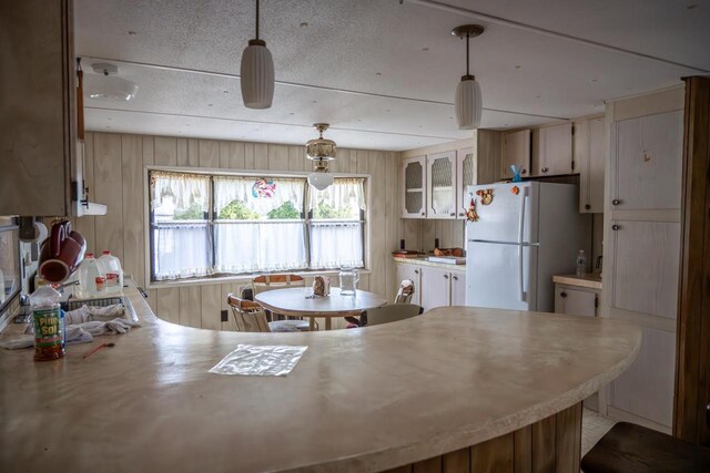 N7363 Wahneeta Ave, New Lisbon, WI 53950 - interior space with wood walls