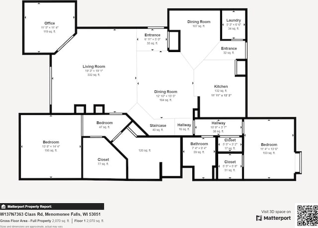 floor plan / room layout