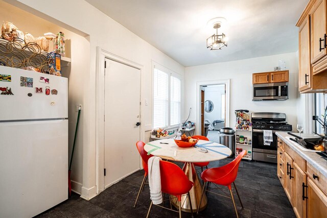 view of dining area