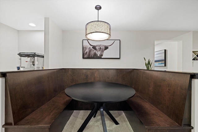 view of dining space