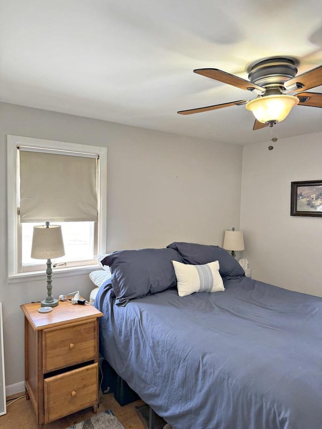 N8193 M35, Cedar River, MI 49887 - bedroom with ceiling fan