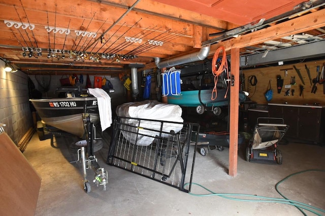 W1514 Spirit Ridge Trl, Keshena, WI 54135 - view of basement