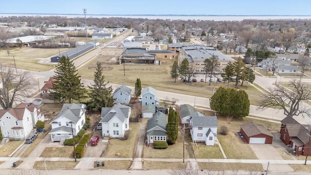 bird's eye view featuring a residential view