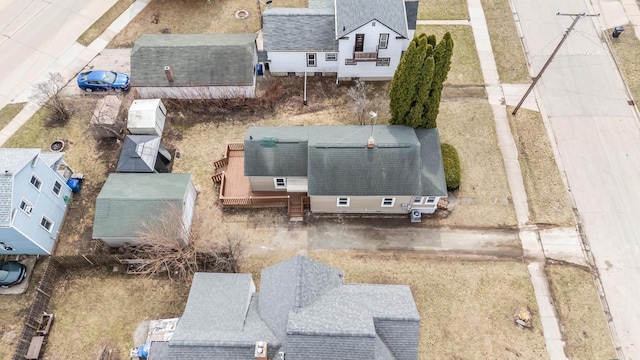 drone / aerial view