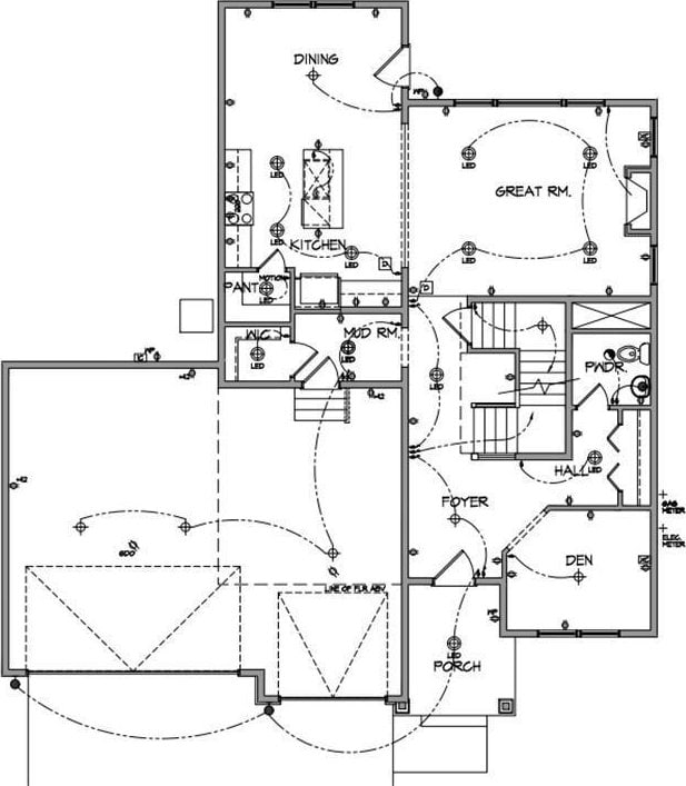 1517 Creekwood Dr, New Richmond, WI 54017 - floor plan / room layout