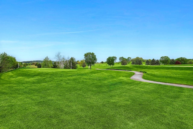 9842 Elan Rd, Tomah, WI 54660 - view of home's community with a yard
