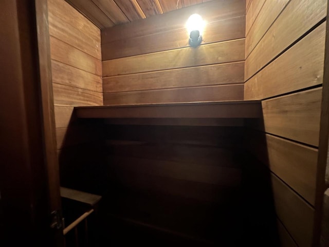 view of sauna / steam room