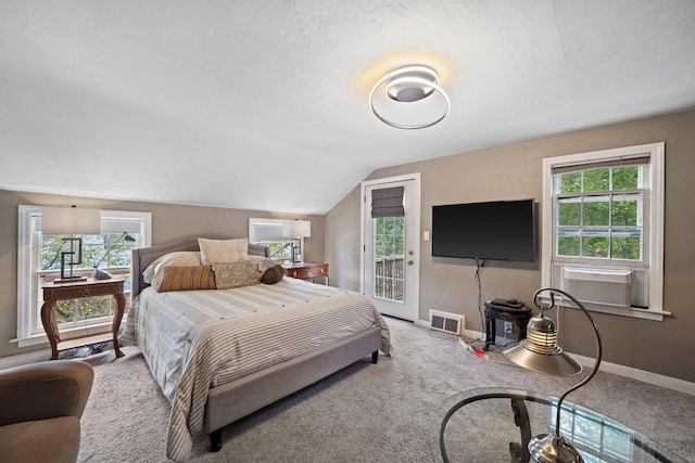 1941 S 124th St, New Berlin, WI 53151 - bedroom featuring access to outside, multiple windows, carpet, and visible vents