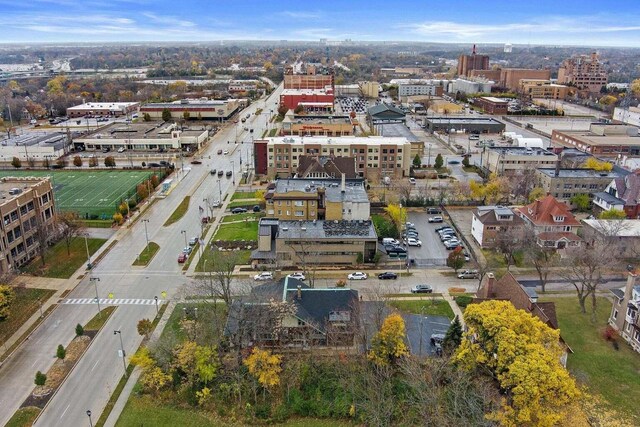 3316 W Wisconsin Ave, Milwaukee, WI 53208 - aerial view with a city view