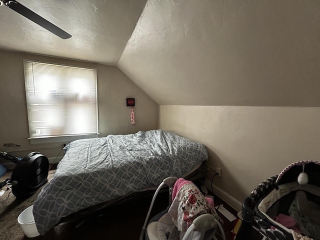 1842 Lasalle St, Racine, WI 53402 - bedroom featuring carpet floors and lofted ceiling