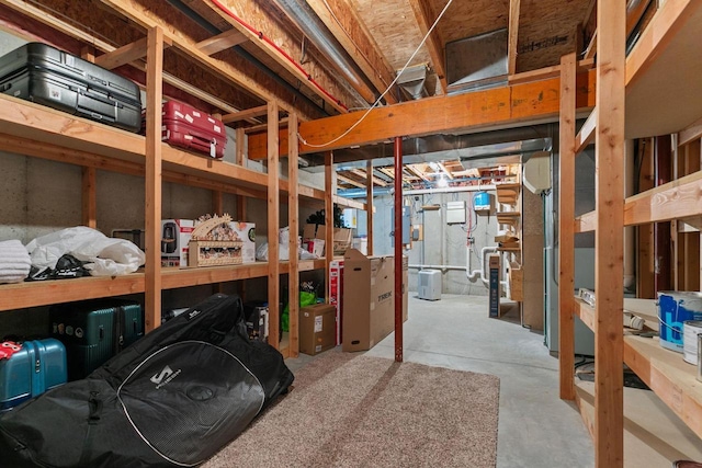 view of storage