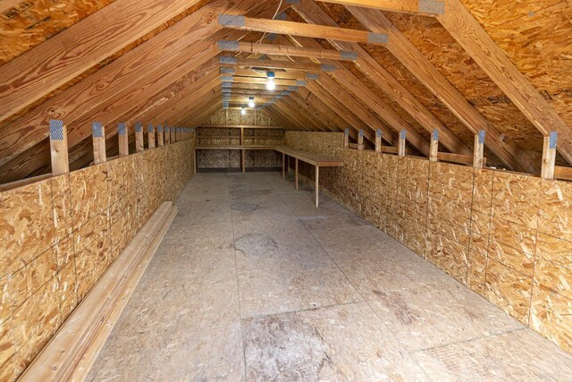 W340S2401 County Road C, Oconomowoc, WI 53066 - view of unfinished attic