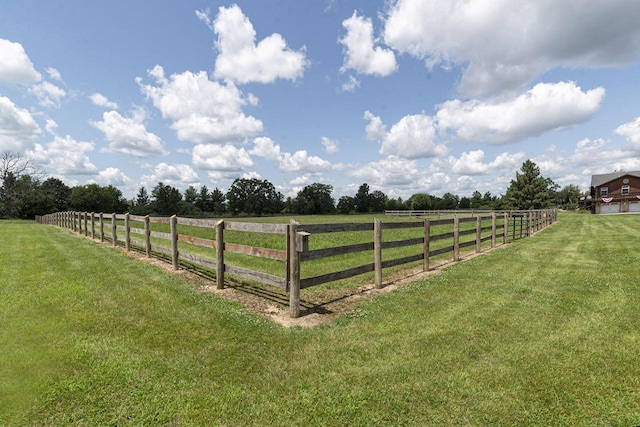 W340S2401 County Road C, Oconomowoc, WI 53066 - view of yard featuring a rural view and fence