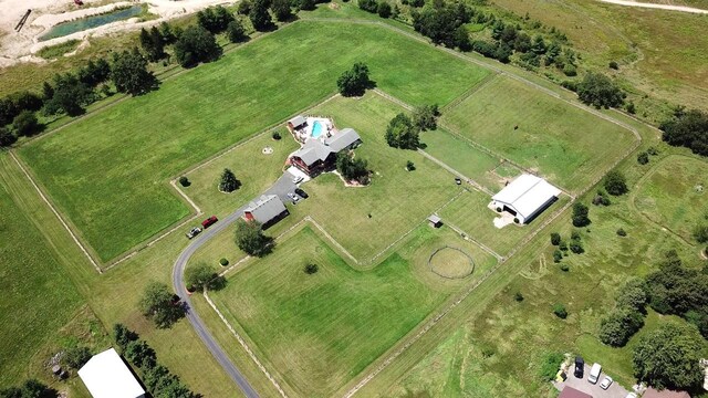 W340S2401 County Road C, Oconomowoc, WI 53066 - birds eye view of property with a rural view