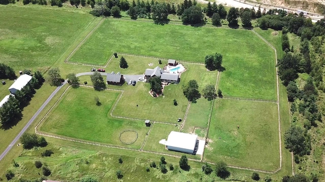 W340S2401 County Road C, Oconomowoc, WI 53066 - drone / aerial view featuring a rural view