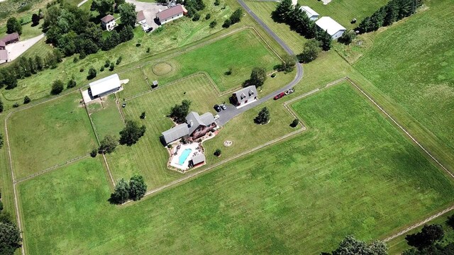 W340S2401 County Road C, Oconomowoc, WI 53066 - birds eye view of property featuring a rural view