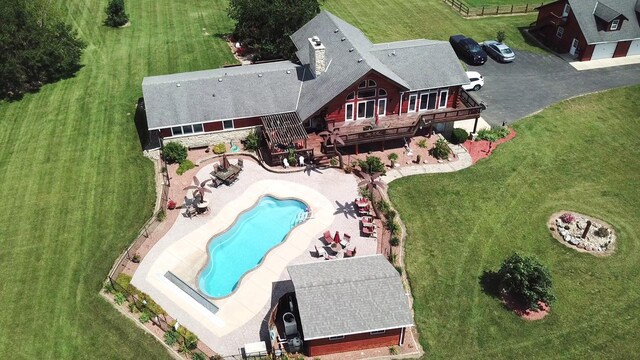 W340S2401 County Road C, Oconomowoc, WI 53066 - drone / aerial view