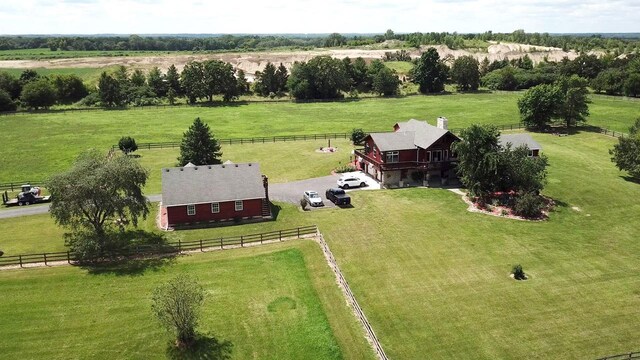 W340S2401 County Road C, Oconomowoc, WI 53066 - bird's eye view featuring a rural view