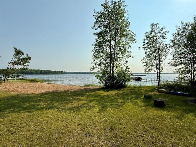 6039 Elsie Rd Unit 2, Stone Lake, WI 54876 - water view
