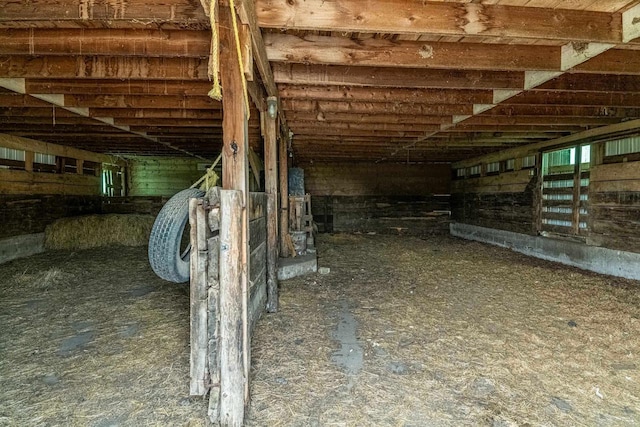 N1616 Haddinger Rd, Monroe, WI 53566 - view of stable