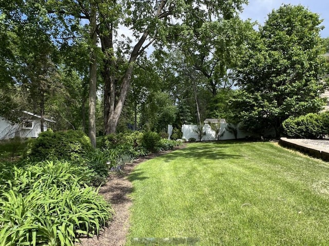 4786 Cardinal Ln, Sun Prairie, WI 53590 - view of yard with fence