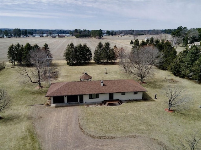 1024 24th St, Chetek, WI 54728 - drone / aerial view featuring a rural view