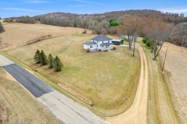 E3625 Wilkinson Rd, La Valle, WI 53941 - aerial view with a rural view