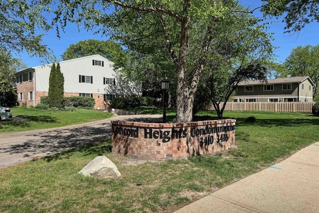 3410 Valley Ridge Rd Unit 1, Middleton, WI 53562 - view of community sign