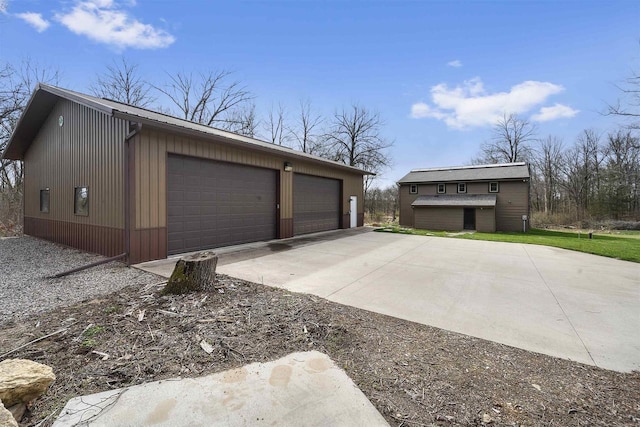 W7181 Duck Creek Ave, Westfield, WI 53964 - view of detached garage
